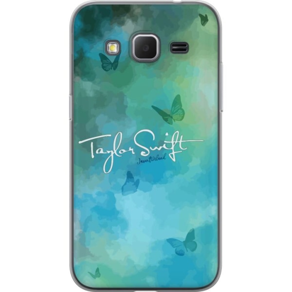 Samsung Galaxy Core Prime Läpinäkyvä kuori Taylor Swift