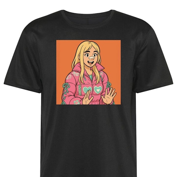 Treeni T-paita | Urheilu T-paita Aikuisille Sophie Powers SHFU 5X-Large