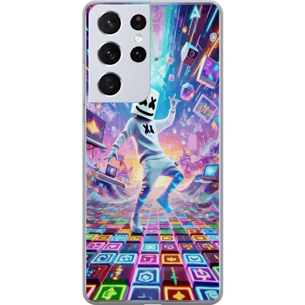 Samsung Galaxy S21 Ultra 5G Gennemsigtig cover Fortnite