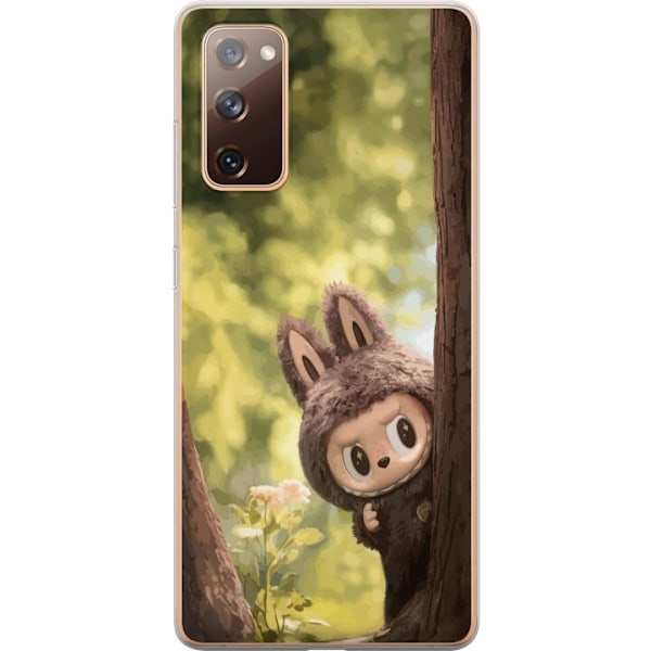 Samsung Galaxy S20 FE Gennemsigtig cover Labubu Graffiti Vibes – Gadekunst i monsterform
