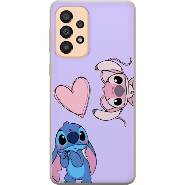 Samsung Galaxy A33 5G Läpinäkyvä kuori Stitch Mode