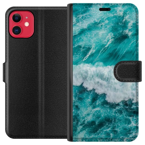 Kompatibelt Plånboksfodral till Apple iPhone 11 Hav