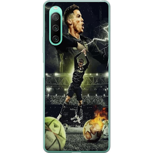 Sony Xperia 10 IV Gennemsigtig cover Ronaldo