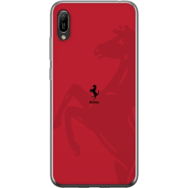 Huawei Y6 Pro (2019) Genomskinligt Skal Ferrari