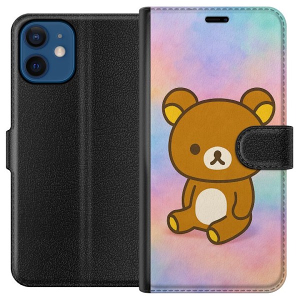 Apple iPhone 12  Lompakkokotelo Kawaii Sanrio Rilakkuma