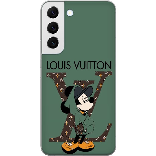 Samsung Galaxy S22 5G Gennemsigtig cover LV Mickey