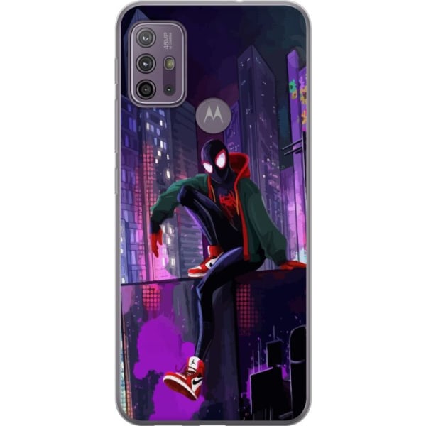 Motorola Moto G10 Gennemsigtig cover Fortnite - Spider-Man
