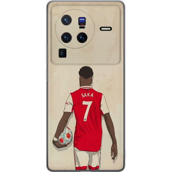 vivo X80 Pro Läpinäkyvä kuori Arsenal FC Jalkapallo Arsenal FC Motiivi Pelaaja Premier League Englanti Suosittu Urheilulaji Jalkapallotähti Lontoo