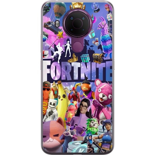 Nokia 5.4 Genomskinligt Skal Fortnite Grupp