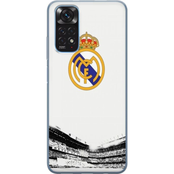 Xiaomi Redmi Note 11 Gennemsigtig cover Real Madrid