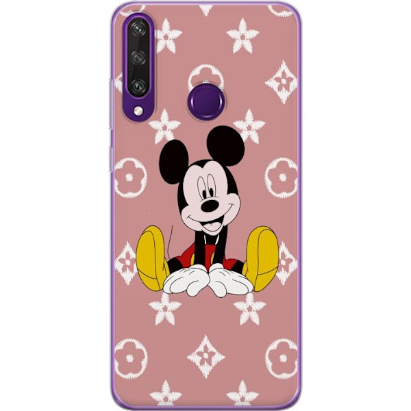 Huawei Y6p Läpinäkyvä kuori Mickey Mouse