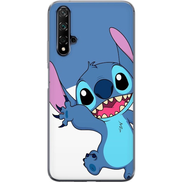 Huawei nova 5T Genomskinligt Skal Stitch