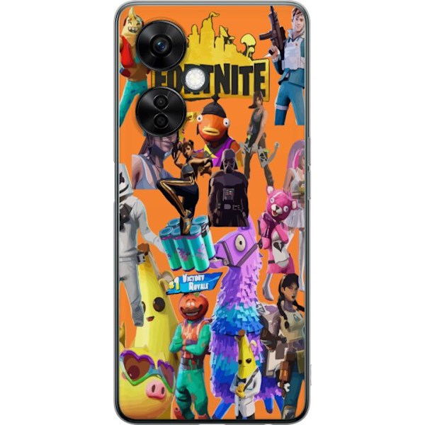 OnePlus Nord CE3 Gennemsigtig cover Fortnite