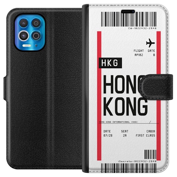 Motorola Edge S Lompakkokotelo Hongkong