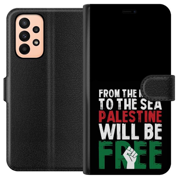 Samsung Galaxy A23 Tegnebogsetui Fri Palæstina