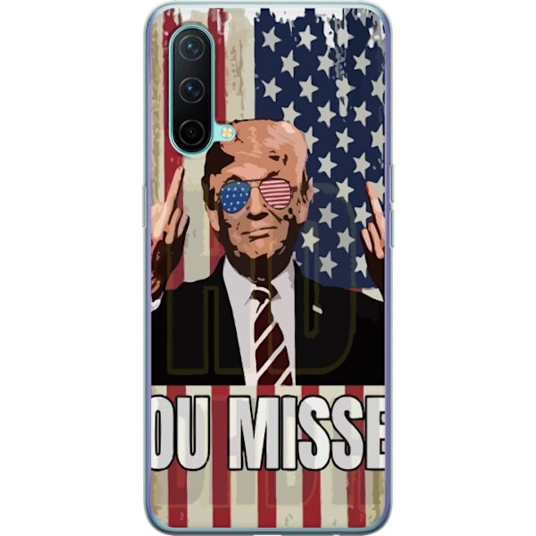 OnePlus Nord CE 5G Gennemsigtig cover Trump