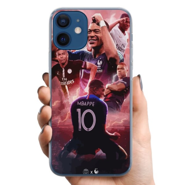 Apple iPhone 12 mini TPU Mobildeksel Kylian Mbappé