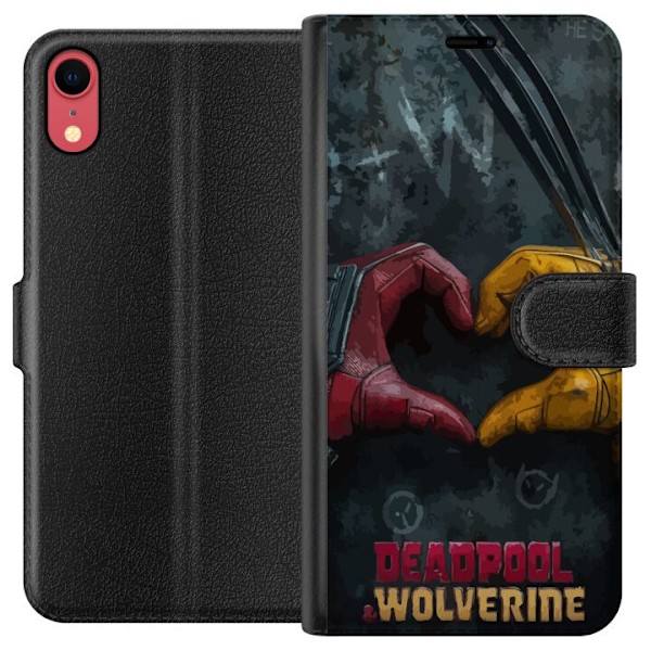 Apple iPhone XR Plånboksfodral Wolverine Deadpool