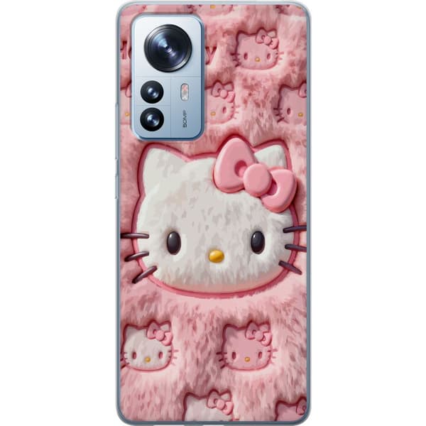Kompatibelt Mobildeksel til Xiaomi 12 Pro Søt rosa