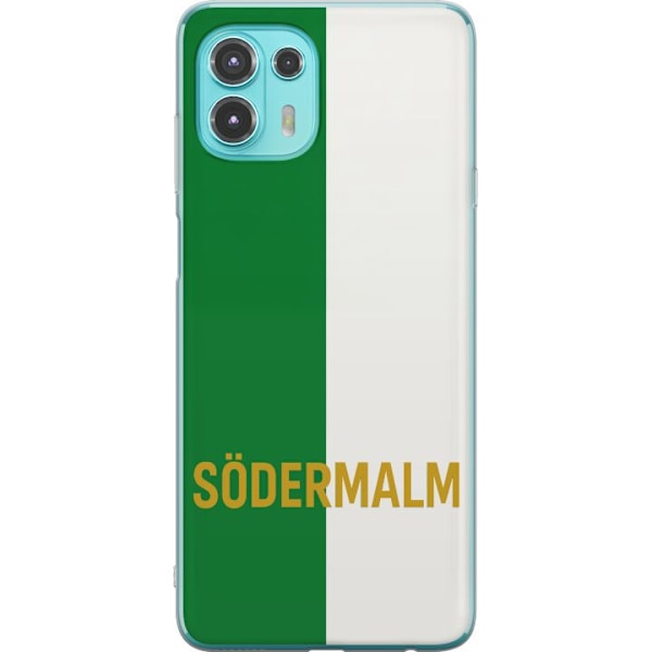 Motorola Edge 20 Lite Läpinäkyvä kuori Södermalm - jalkapallo