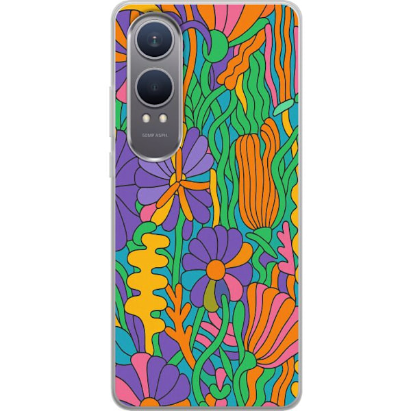 OnePlus Nord CE4 Lite Gjennomsiktig deksel Color Pop