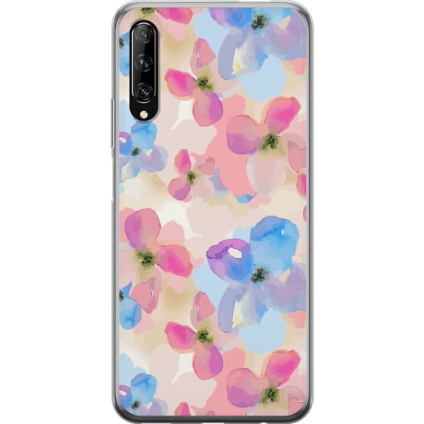 Huawei P smart Pro 2019 Gennemsigtig cover Blomsterlykke