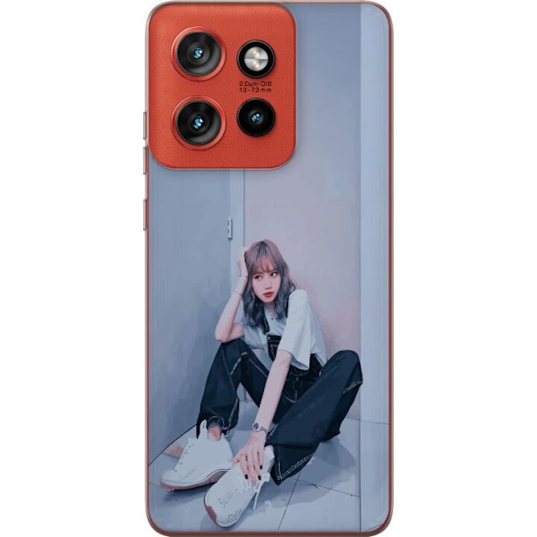 Motorola Edge 50 Neo Genomskinligt Skal Lisa from Blackpink – K-pop Style Icon