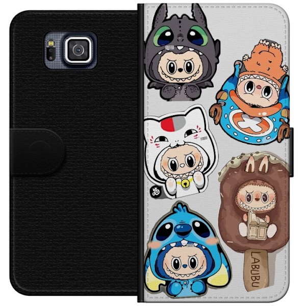 Samsung Galaxy Alpha Lommeboketui Labubu figure samling - Pop