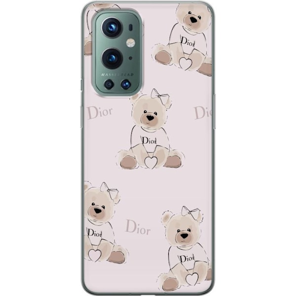 OnePlus 9 Pro Läpinäkyvä kuori Teddy Dior Vibes - ylellinen