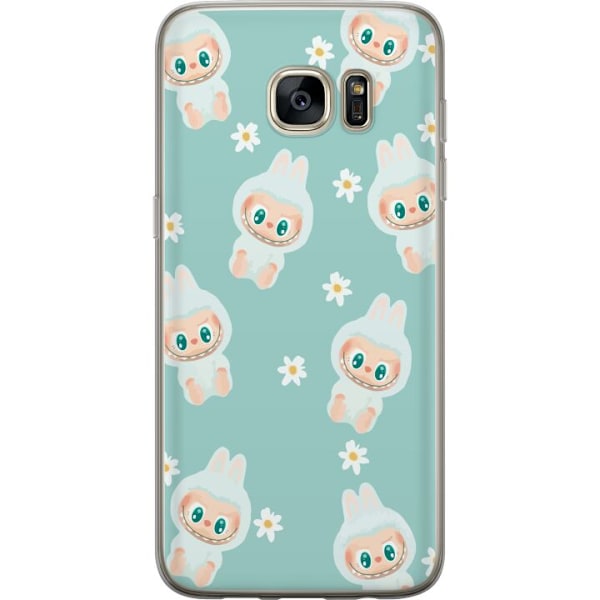 Samsung Galaxy S7 edge Läpinäkyvä kuori Labubu Candy Vibes
