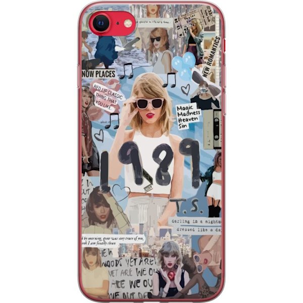 Apple iPhone SE (2022) Läpinäkyvä kuori Taylor Swift