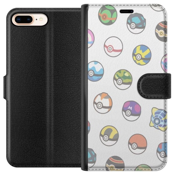 Apple iPhone 8 Plus Tegnebogsetui Pokemon