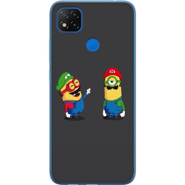 Xiaomi Redmi 9C NFC Läpinäkyvä kuori hahaha