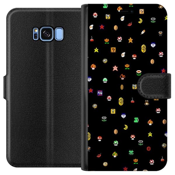 Kompatibelt Lommeboketui til Samsung Galaxy S8 Super Mario Bros