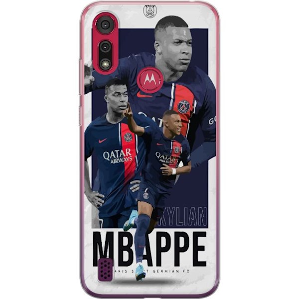 Motorola Moto E6s (2020) Genomskinligt Skal Kylian Mbappé