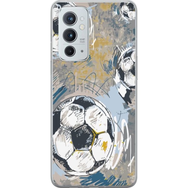 OnePlus 9RT 5G Gennemsigtig cover Fodbold