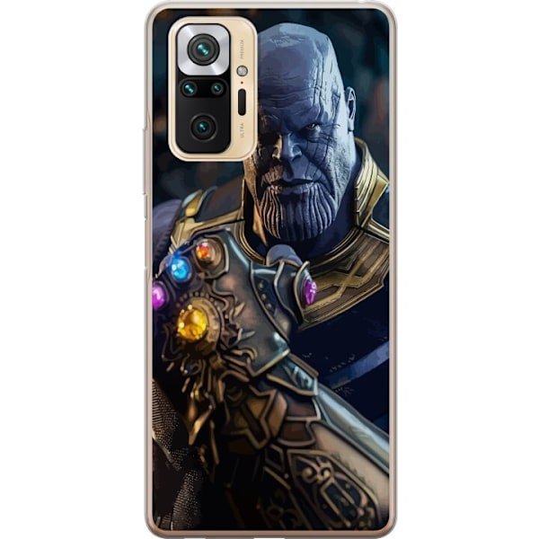 Xiaomi Redmi Note 10 Pro Läpinäkyvä kuori Thanos Marvel