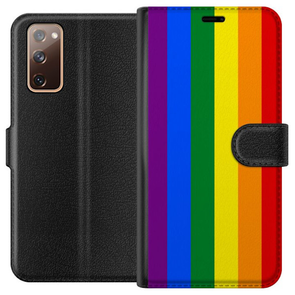 Samsung Galaxy S20 FE Tegnebogsetui Pride Flagga