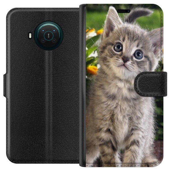 Nokia X10 Tegnebogsetui Kat