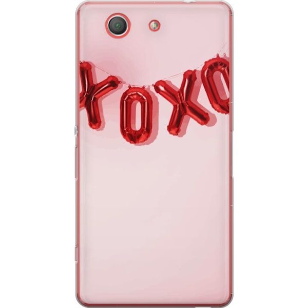 Sony Xperia Z3 Compact Gennemsigtig cover Valentinsdag XOXO