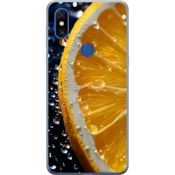 Xiaomi Mi Mix 3 Gennemsigtig cover Appelsin
