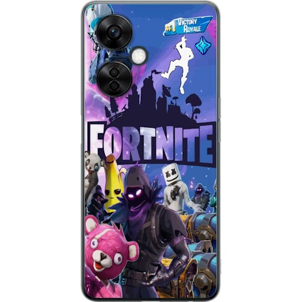 OnePlus Nord CE 3 Lite Genomskinligt Skal Fortnite