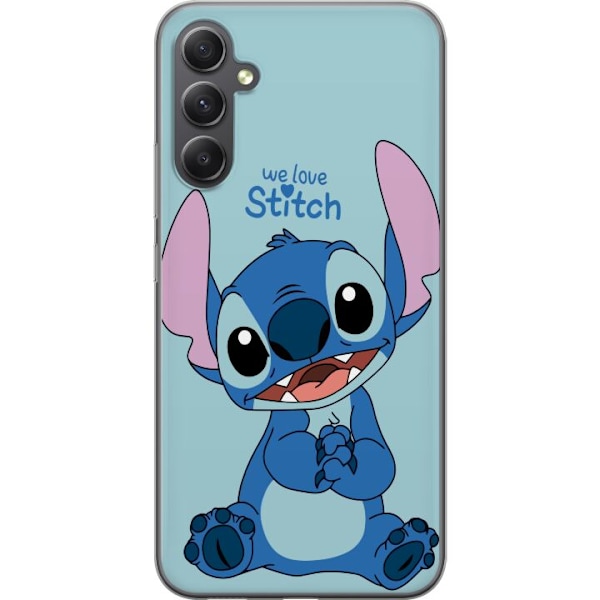 Samsung Galaxy A25 Gennemsigtig cover Elsk Stitch