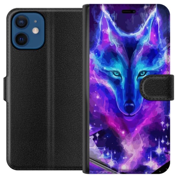 Yhteensopiva Lompakkokotelo Apple iPhone 12 Neon Susi