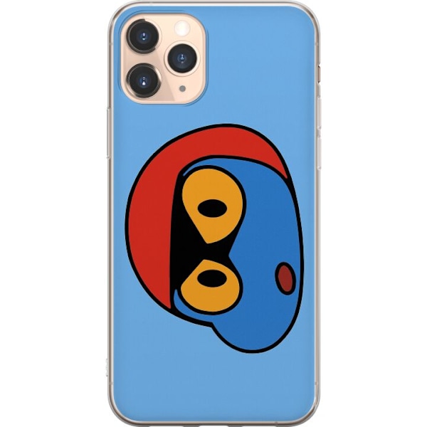 Apple iPhone 11 Pro Genomskinligt Skal Bold Bot Head