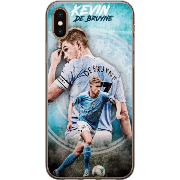 Apple iPhone XS Gennemsigtig cover Kevin De Bruyne