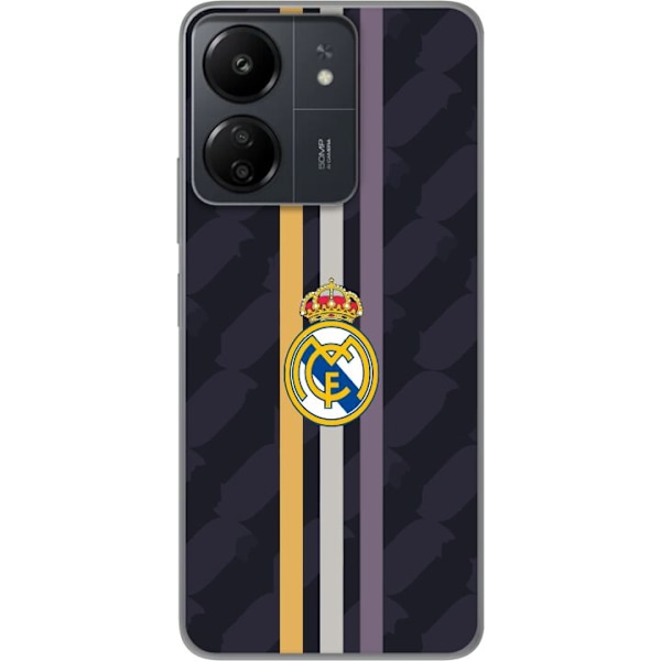 Xiaomi Redmi 13C Gjennomsiktig deksel Real Madrid