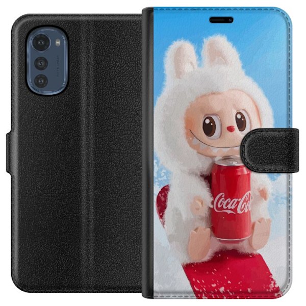 Motorola Moto E32s Plånboksfodral Labubu Summer Edition