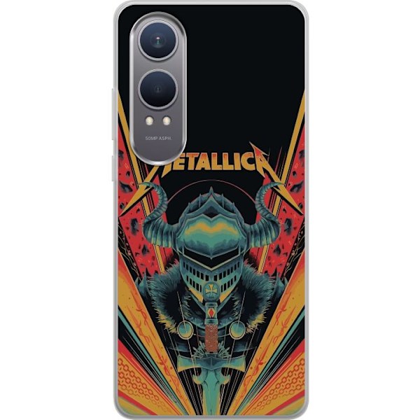 OnePlus Nord CE4 Lite Gennemsigtig cover Metallica