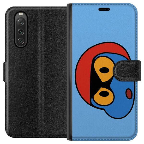 Sony Xperia 10 V Plånboksfodral Bold Bot Head